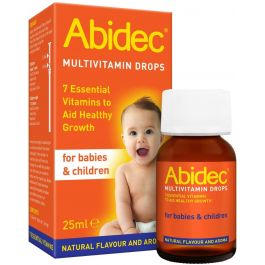 Abidec Multivitamin Drops - 25ml product image - Fusion Pharmacy UK