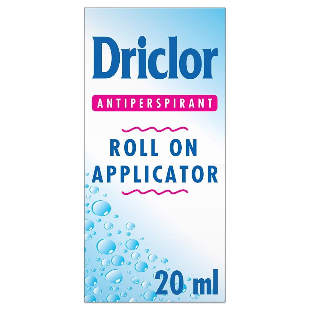 Driclor Solution Roll On Applicator - 20ml product image - Fusion Pharmacy UK