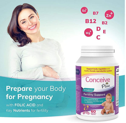Conceive Plus Women's Fertility Support - 60 Capsules