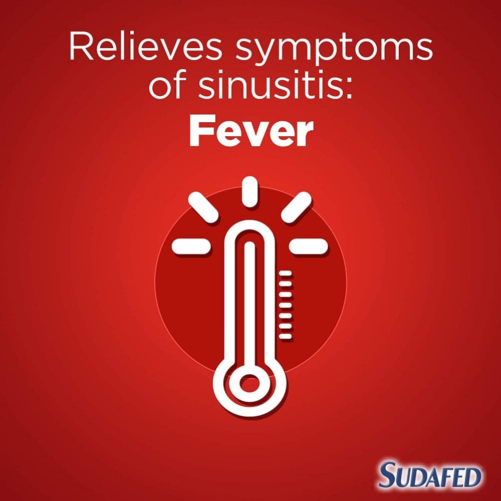 Sudafed Sinus Max Strength - 16 Capsules