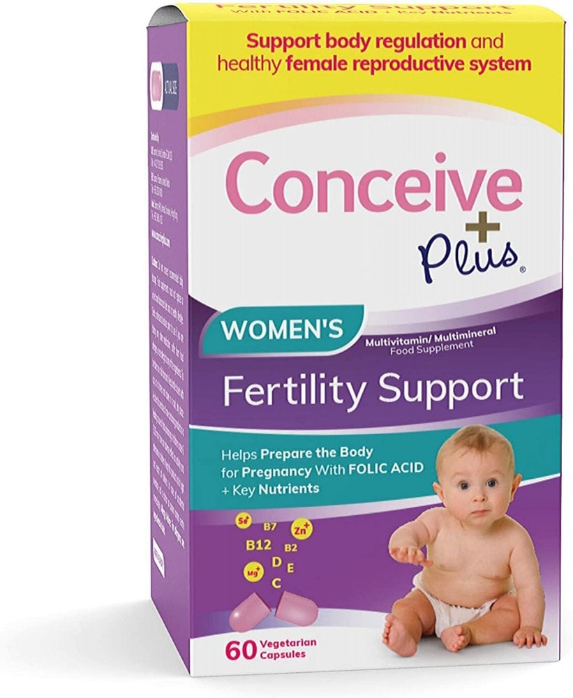 Conceive Plus Women's Fertility Support - 60 Capsules