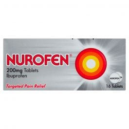 Nurofen Pain Relief 200mg Tablets - 16 Pack product image - Fusion Pharmacy UK