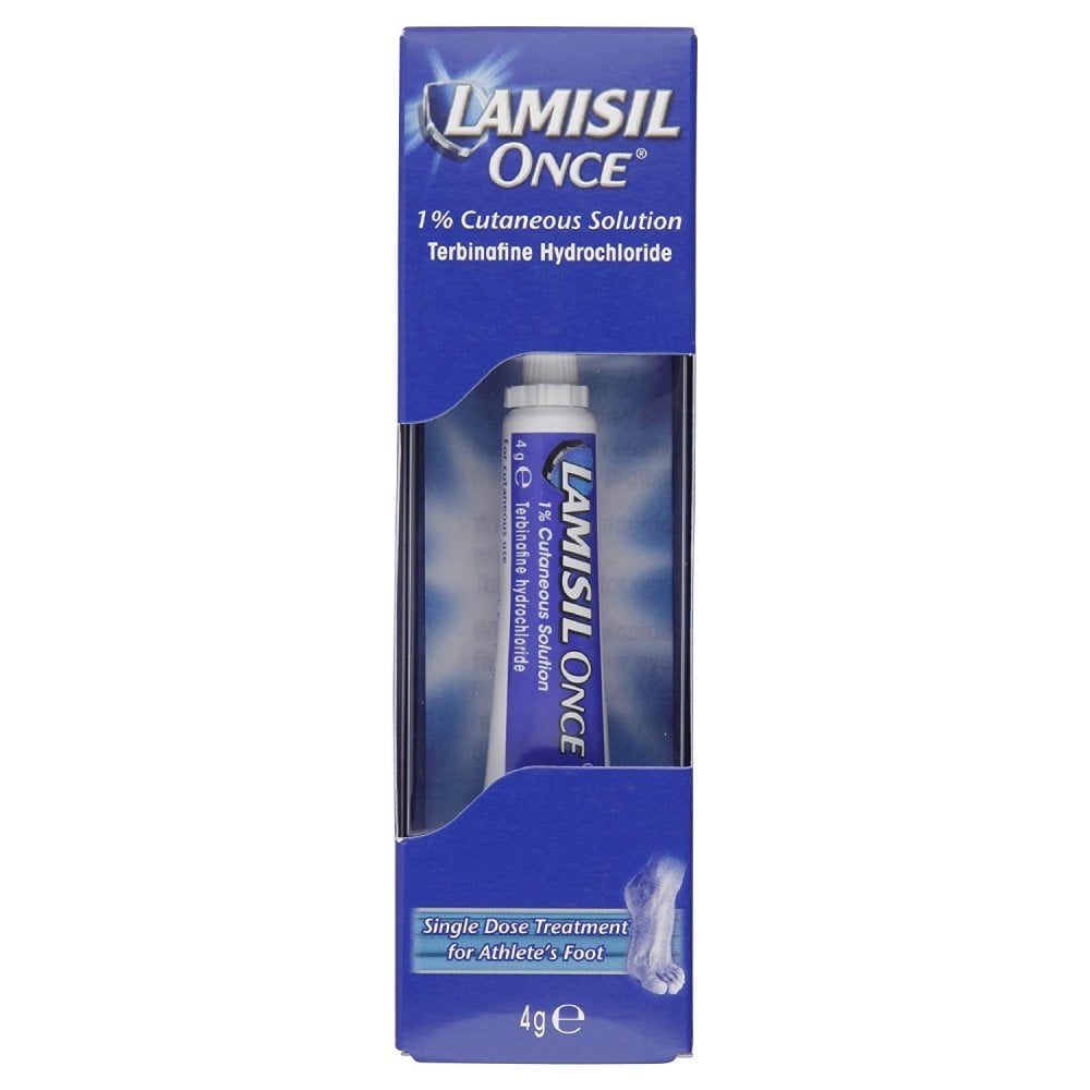 Lamisil Once 1% Cutaneous Solution - 4g product image - Fusion Pharmacy UK