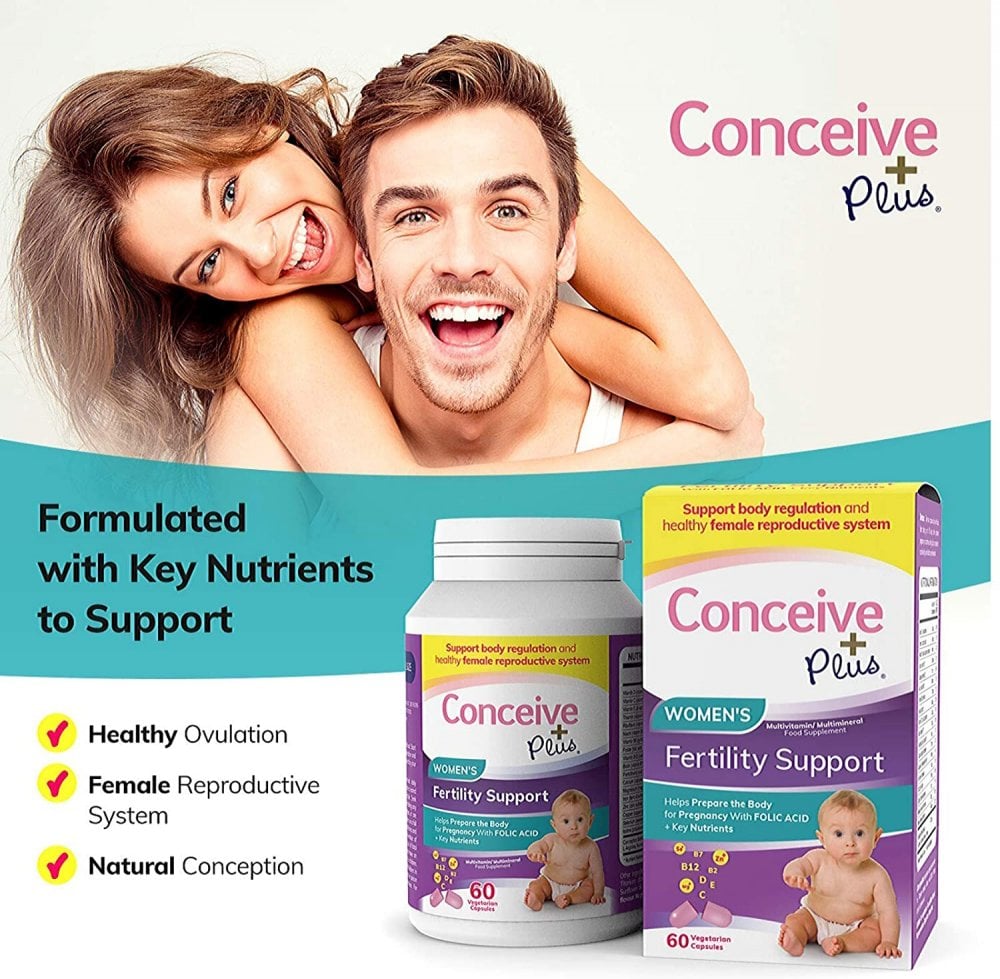 Conceive Plus Women's Fertility Support - 60 Capsules
