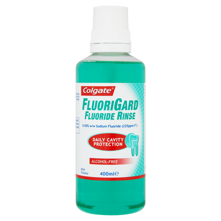 Colgate FluoriGard Alcohol Free Mouthwash - 400ml product image - Fusion Pharmacy UK