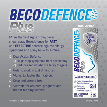 Becodefence Allergy Defence Plus Nasal Spray - 20ml
