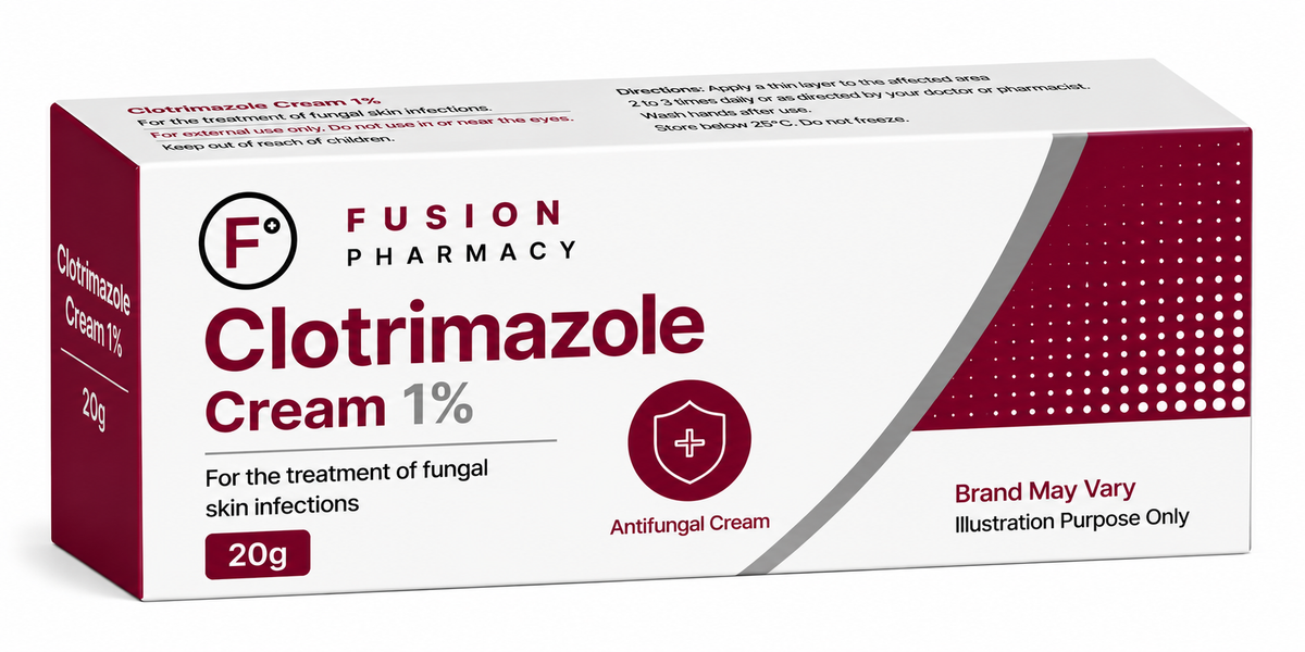 Clotrimazole Cream 1% - 20g