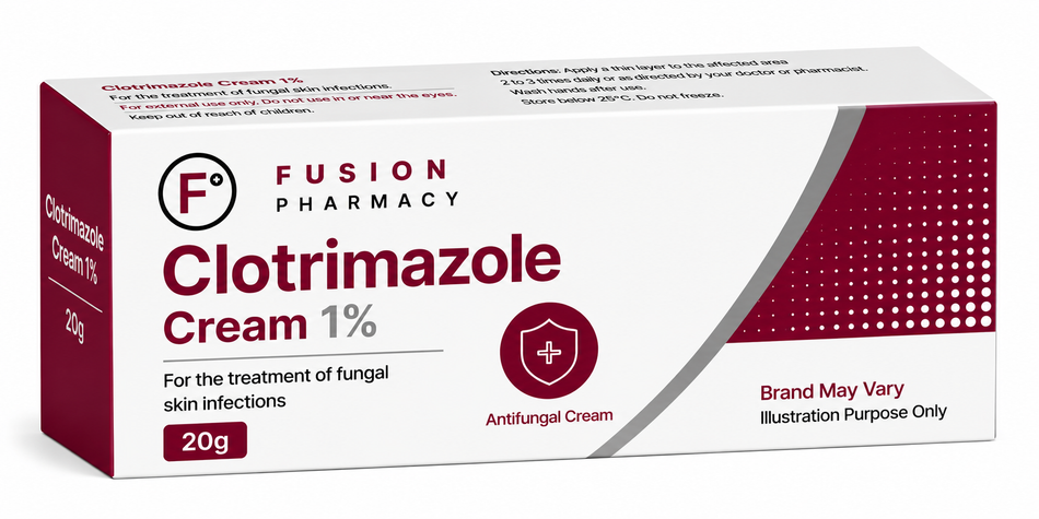 Clotrimazole Cream 1% - 20g