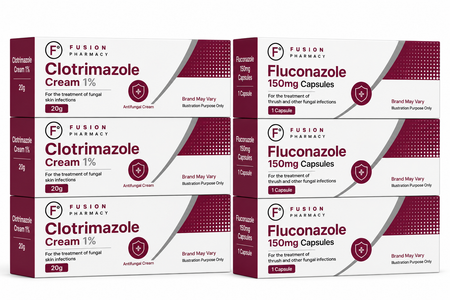 Clotrimazole and Fluconazole Duo Thrush Treatment - 3 Packs