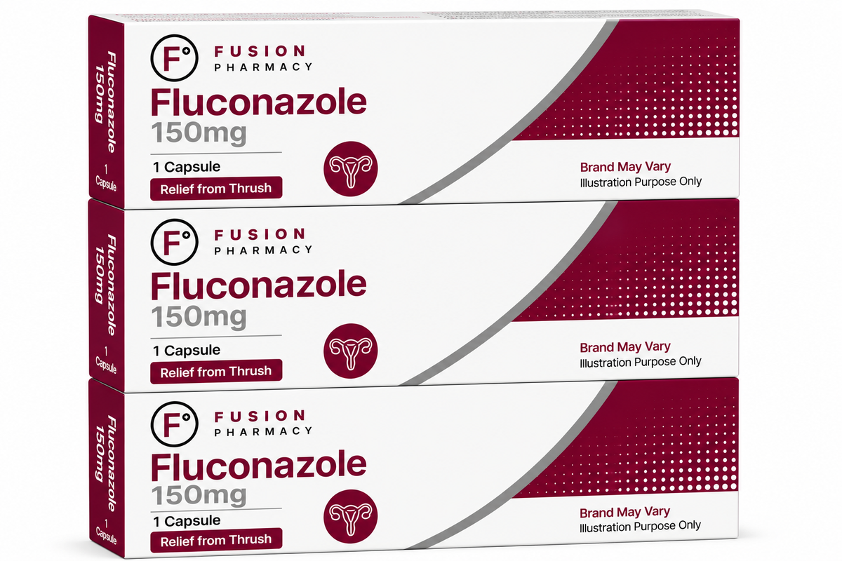 Fluconazole Thrush Relief 150mg - 3 Capsules