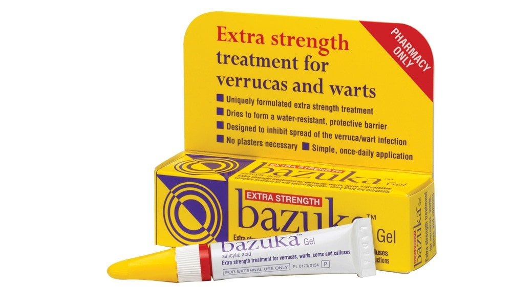 Bazuka Verruca Gel Extra Strength - 5g product image - Fusion Pharmacy UK