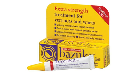 Bazuka Verruca Gel Extra Strength - 5g product image - Fusion Pharmacy UK