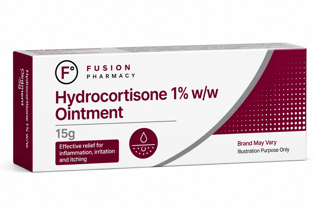 Hydrocortisone 1% w/w Ointment - 15g