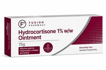 Hydrocortisone 1% w/w Ointment - 15g