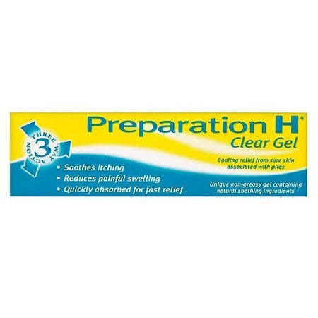 Preparation H Clear Gel - 25g product image - Fusion Pharmacy UK