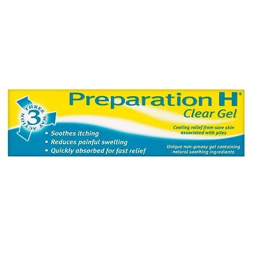 Preparation H Clear Gel - 25g product image - Fusion Pharmacy UK