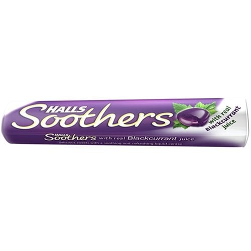 Halls Soothers Blackcurrant Lozenges - 45g product image - Fusion Pharmacy UK