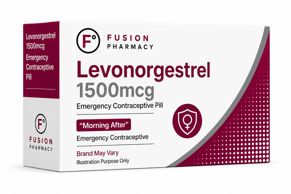Levonorgestrel 1500mcg Emergency Contraceptive "Morning After Pill"