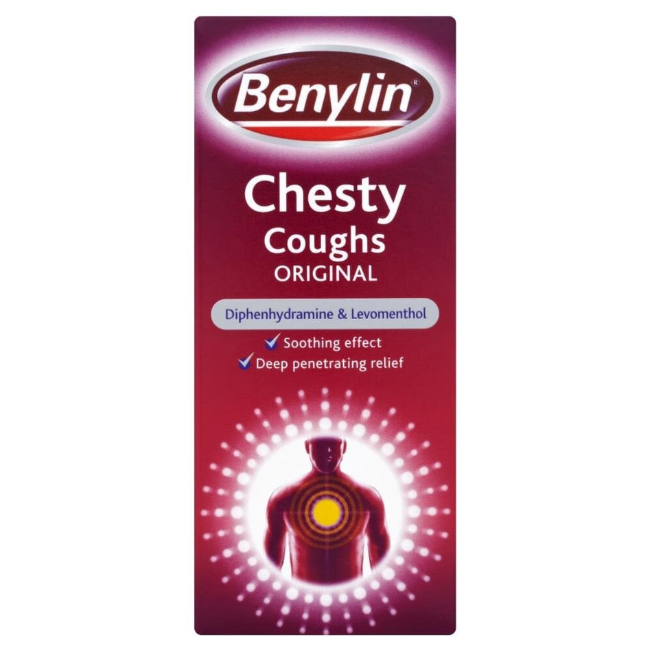 Benylin Chesty Coughs Original - 300ml product image - Fusion Pharmacy UK