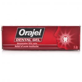 Orajel Dental Gel - 5.3g product image - Fusion Pharmacy UK