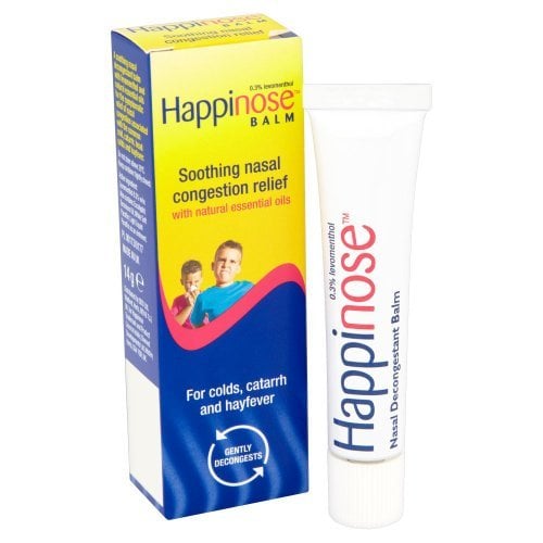 Happinose Balm Soothing Nasal Congestion Relief - 14g product image - Fusion Pharmacy UK