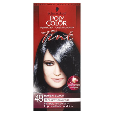 Schwarzkopf Poly Color 49 Raven Black product image - Fusion Pharmacy UK