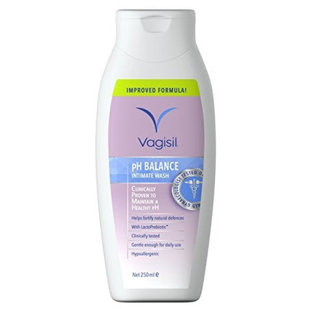 Vagisil Ph Balance Wash - 250ml product image - Fusion Pharmacy UK