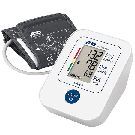 A&D UA-611 Upper Arm Blood Pressure Monitor product image - Fusion Pharmacy UK