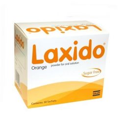 Laxido Orange Macrogol Laxative Sachets (Sugar Free) - 30 Sachets product image - Fusion Pharmacy UK