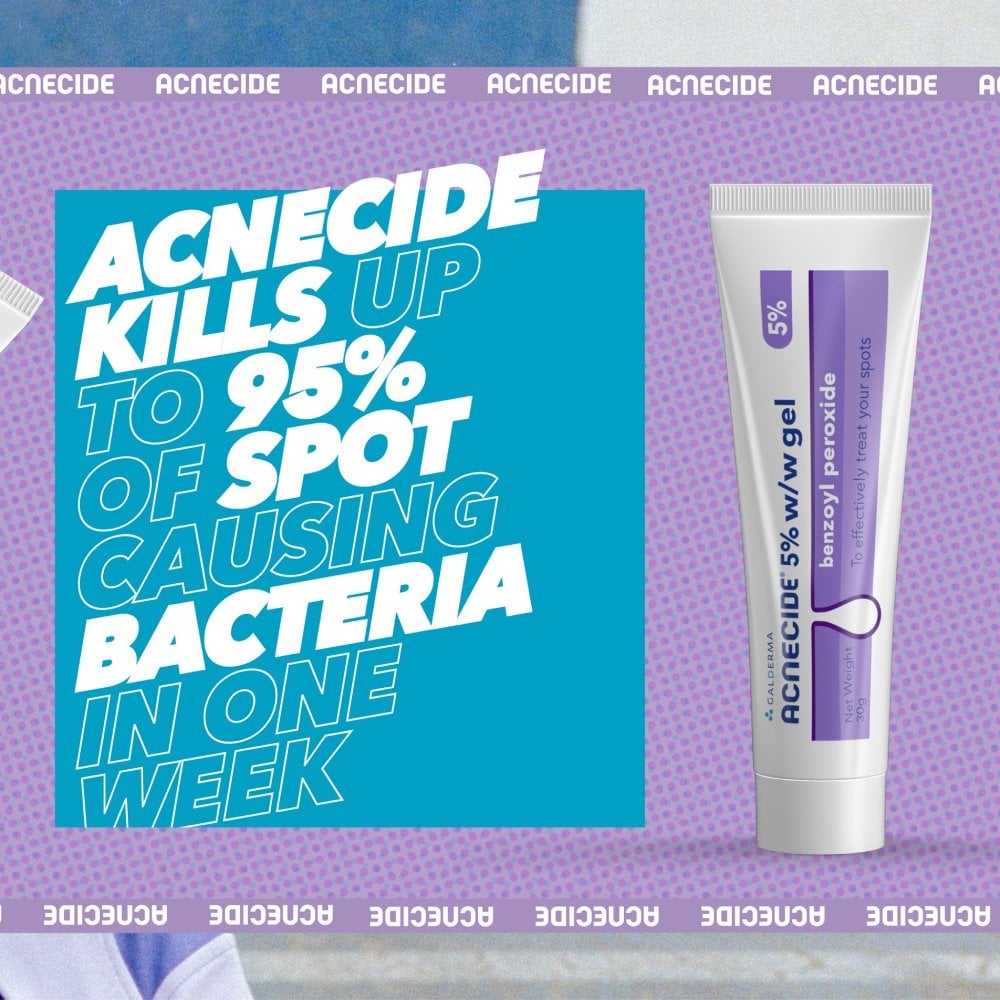 Acnecide 5% Gel Benzoyl Peroxide - 60g - 3 Packs