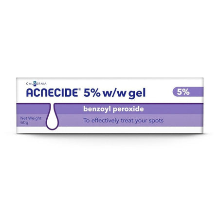 Acnecide 5% Gel Benzoyl Peroxide - 60g product image - Fusion Pharmacy UK