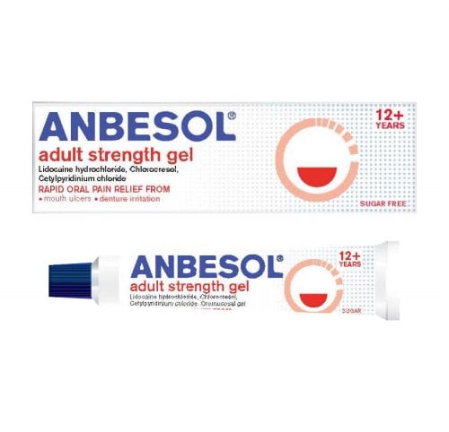 Anbesol Adult Gel - 10g