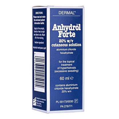 Anhydrol Forte Roll-On Solution - 60ml - 6 Packs