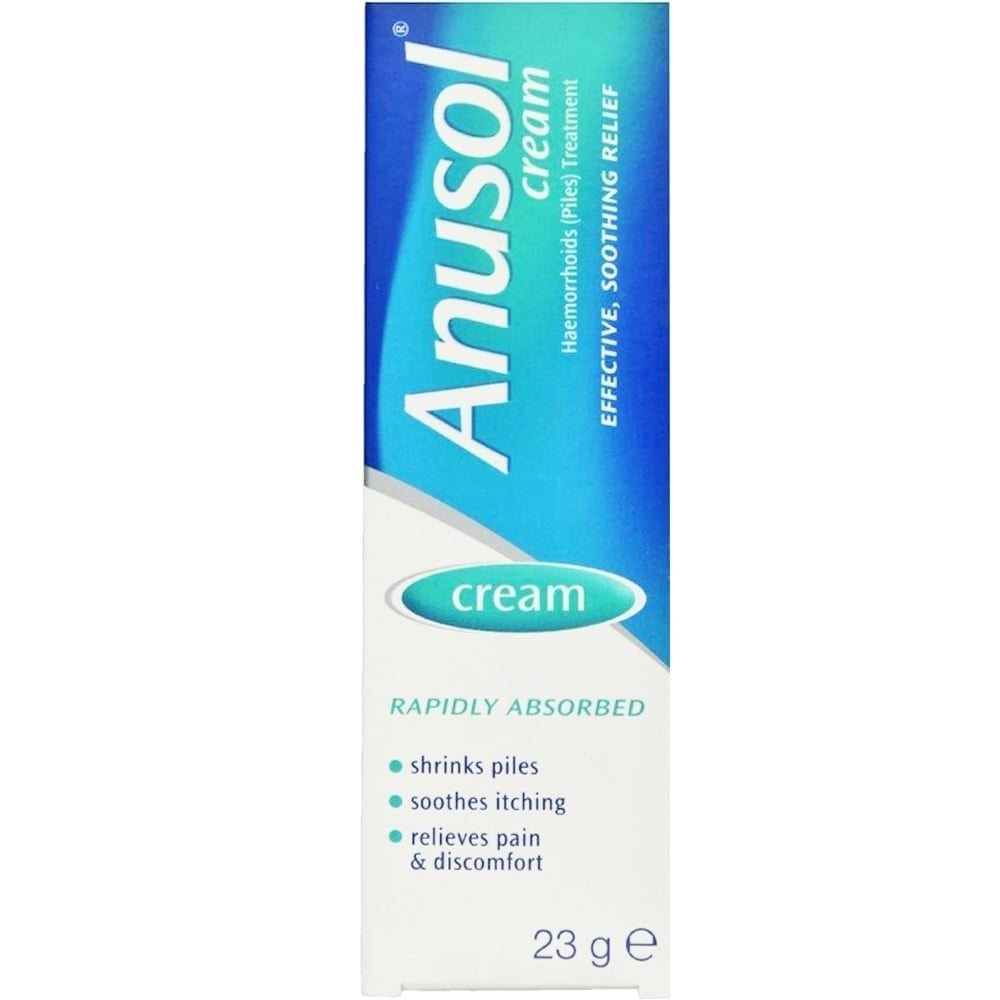 Anusol Soothing Relief Cream - 23g product image - Fusion Pharmacy UK