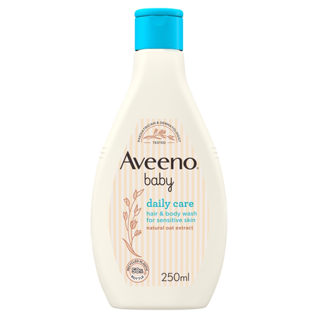 Aveeno Baby Daily Care Hair and Body Wash - 250ml product image - Fusion Pharmacy UK