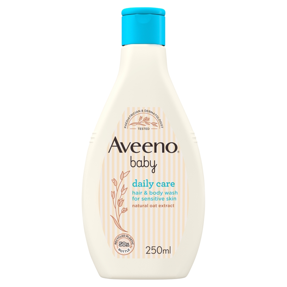 Aveeno Baby Daily Care Hair and Body Wash - 250ml product image - Fusion Pharmacy UK