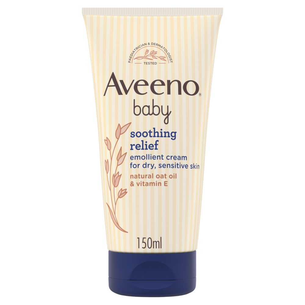 Aveeno Baby Soothing Relief Emollient Cream - 150ml product image - Fusion Pharmacy UK