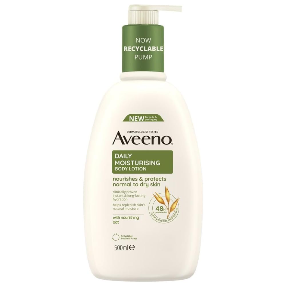 Aveeno Moisturising Body Lotion - 500ml product image - Fusion Pharmacy UK
