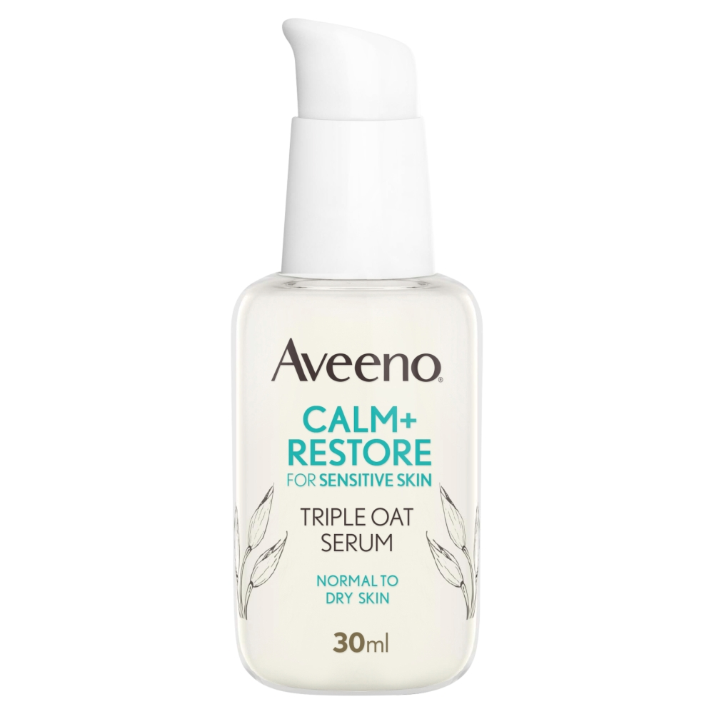 Aveeno Calm & Restore Triple Oat Serum - 30ml product image - Fusion Pharmacy UK
