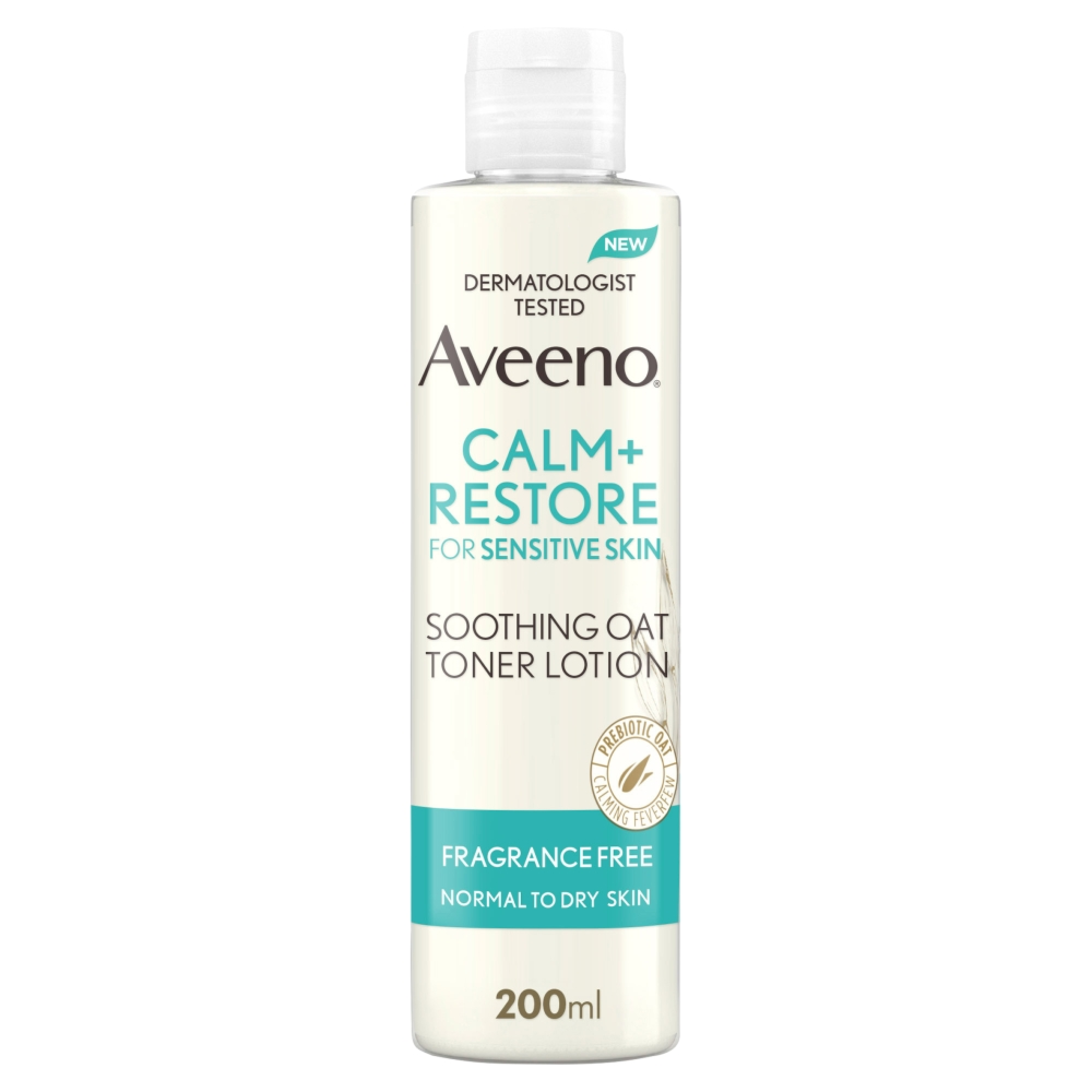 Aveeno Calm & Restore Soothing Oat Toning Lotion - 200ml product image - Fusion Pharmacy UK