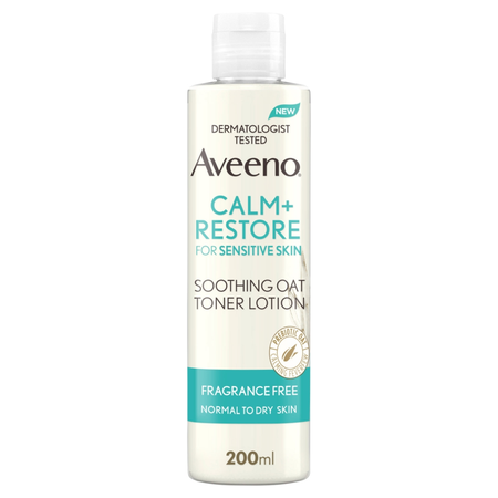 Aveeno Calm & Restore Soothing Oat Toning Lotion - 200ml product image - Fusion Pharmacy UK