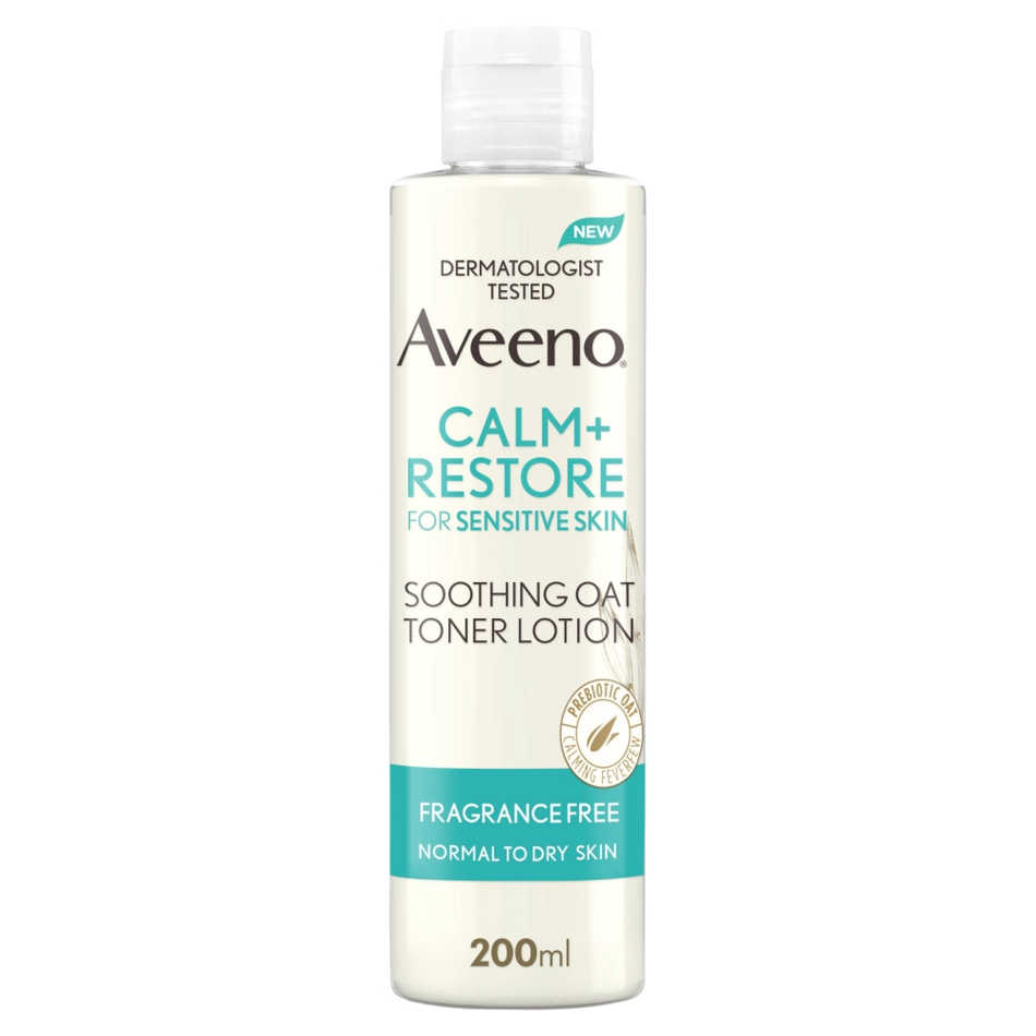 Aveeno Calm & Restore Soothing Oat Toning Lotion - 200ml product image - Fusion Pharmacy UK