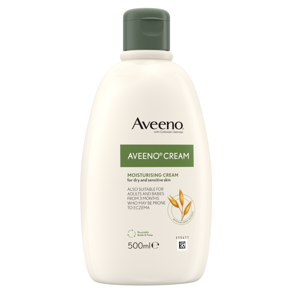Aveeno Moisturising Cream - 500ml product image - Fusion Pharmacy UK