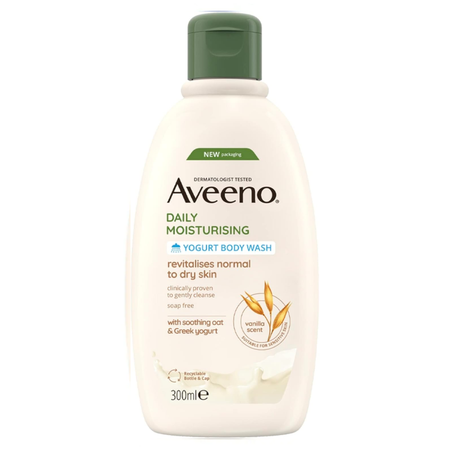 Aveeno Daily Moisturising Apricot and Honey Body Wash - 300ml product image - Fusion Pharmacy UK