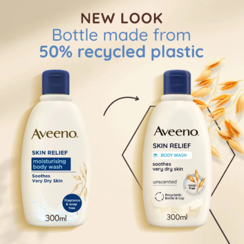 Aveeno Skin Relief Moisturising Body Wash - 300ml