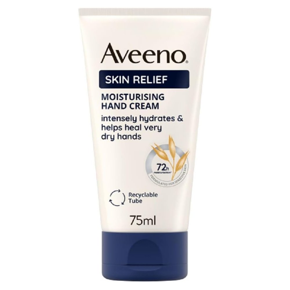 Aveeno Skin Relief Moisturising Hand Cream - 75ml product image - Fusion Pharmacy UK