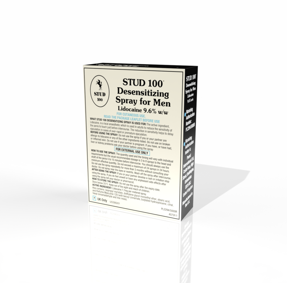 STUD 100 Desensitizing Spray for Men - 12g - 6 Packs