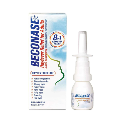 Beconase Hayfever Relief Nasal Spray – 180 Sprays - 2 Packs