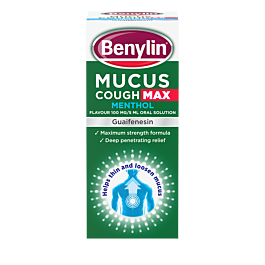 Benylin Mucus Cough Max Menthol - 150ml product image - Fusion Pharmacy UK