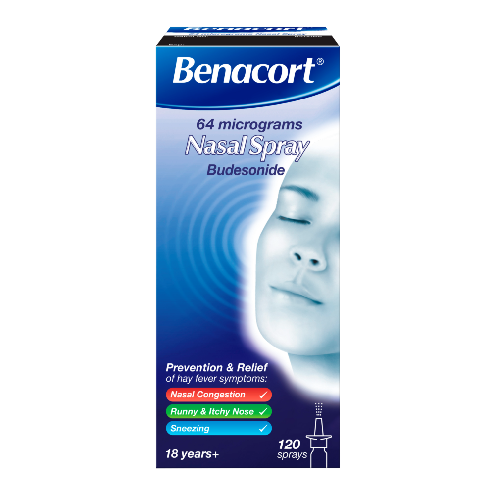 Benacort Allergy Relief Nasal Spray - 120 Sprays product image - Fusion Pharmacy UK